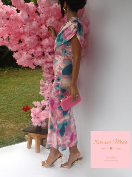 Vestido Samara Estampado Rosa [3]