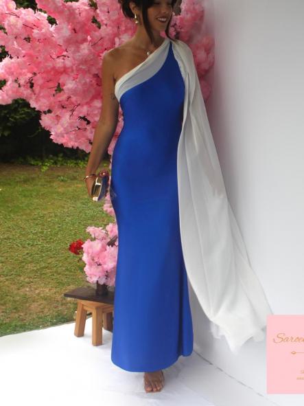 Vestido Lulu Azul Eléctrico