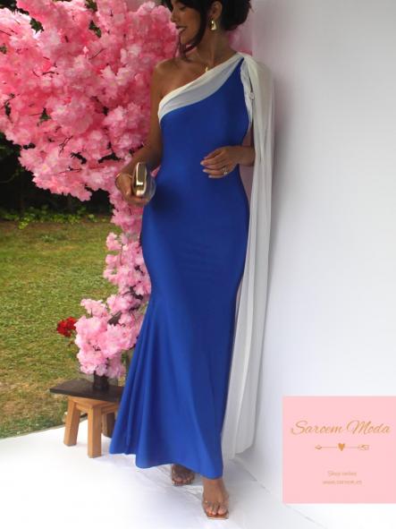 Vestido Lulu Azul Eléctrico [2]
