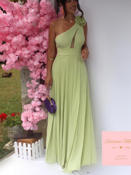 Vestido Munay Verde Manzana [1]