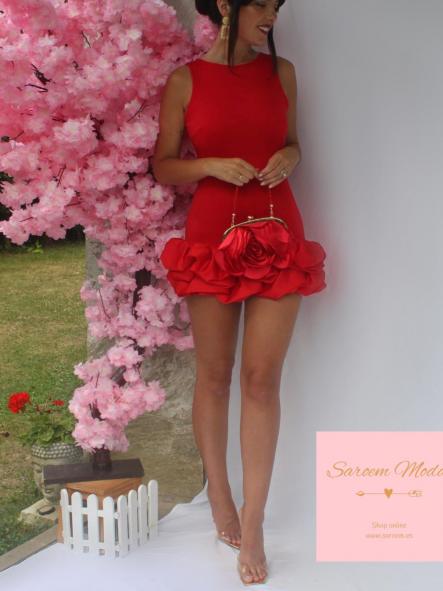 Bolso Flor Rojo [2]