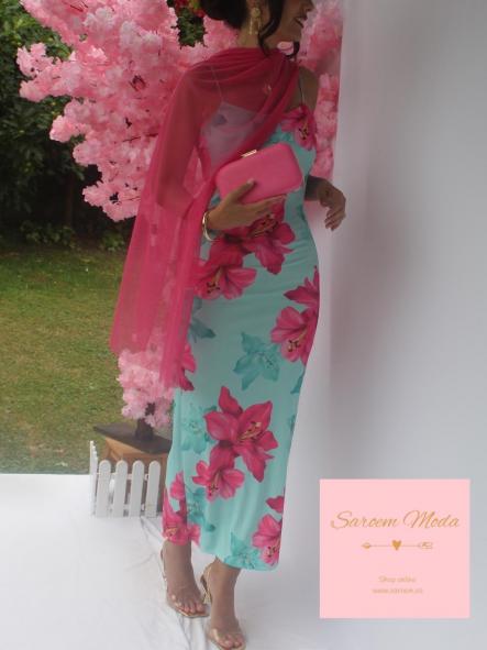 Vestido Caribe Turquesa [3]