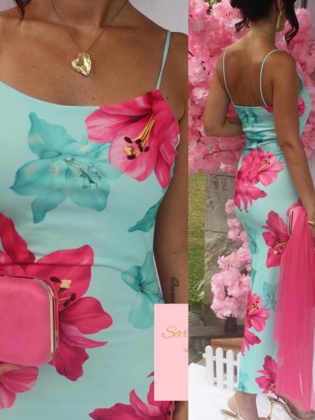 Vestido Caribe Turquesa [4]