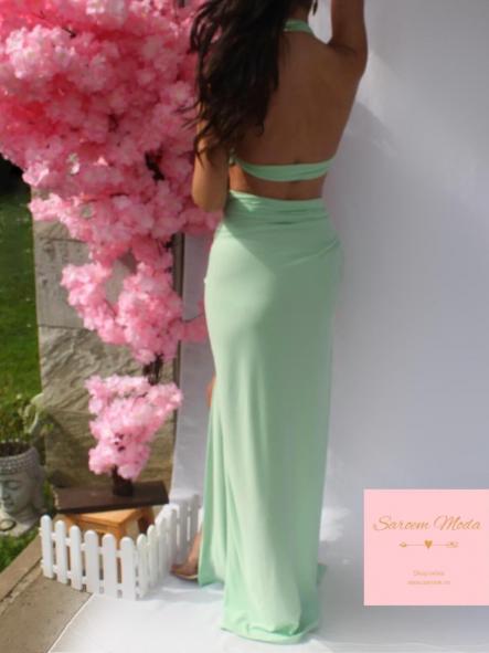 Conjunto Egipto Verde Menta [3]