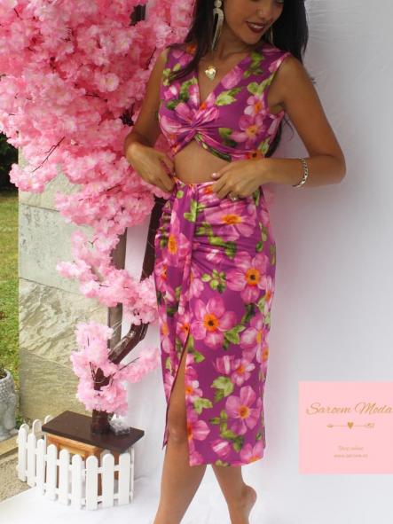 Conjunto Floreado Buganvilla [2]