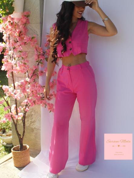 Conjunto Valeria Fucsia