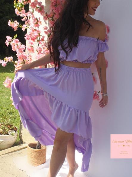 Conjunto Esmeralda Lila [2]