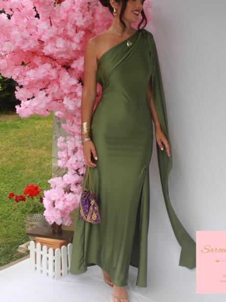 Vestido Dallia Verde Caqui [3]