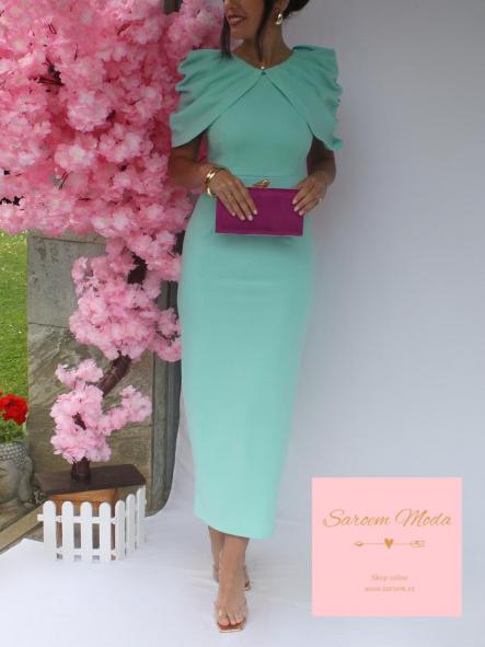 Vestido Riley Aguamarina