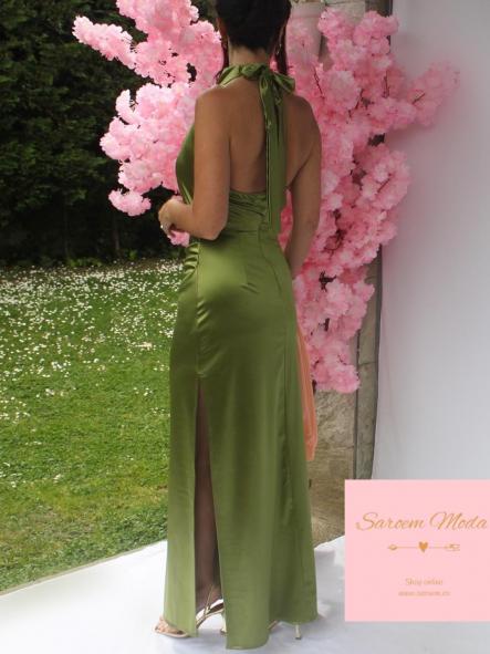 Vestido Ava Verde Oliva [3]