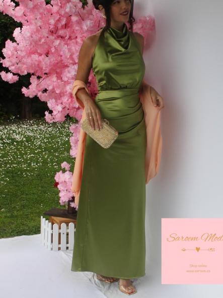 Vestido Ava Verde Oliva