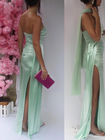 Vestido Nin Verde Menta [3]
