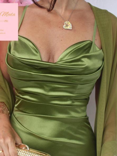 Vestido Aubrey Verde Oliva [4]