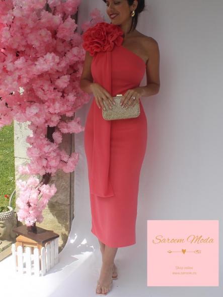 Vestido Azahara Coral [0]
