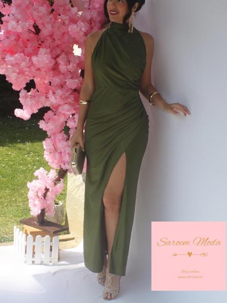 Vestido Yanis Verde Caqui [2]