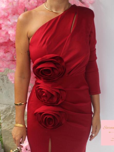 Vestido Tina Vino [4]