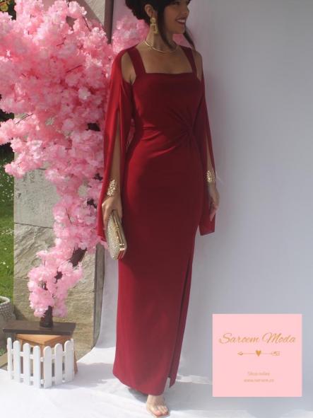 Vestido Amalie Burdeos
