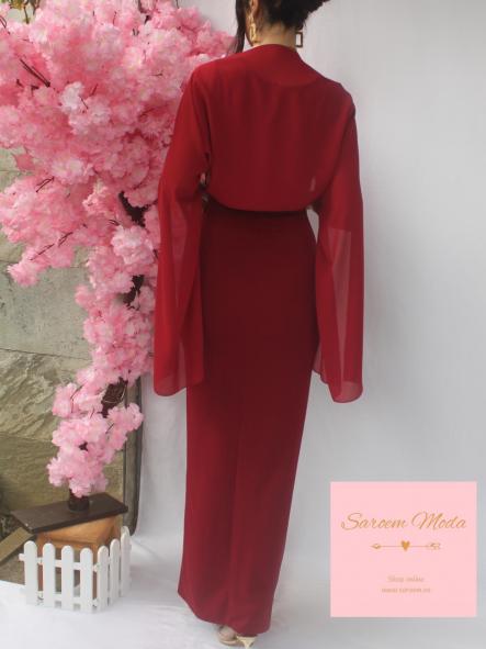 Vestido Amalie Burdeos [4]