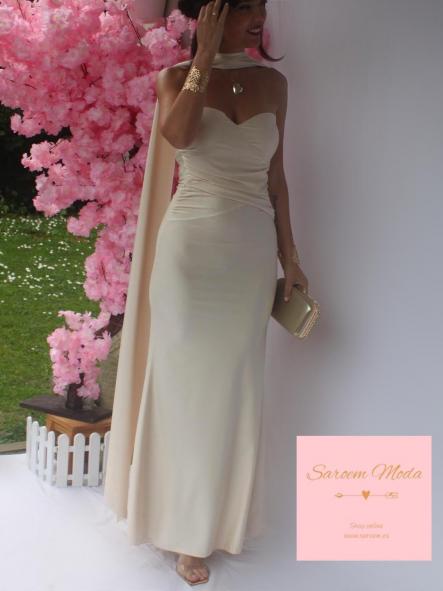 Vestido Fiona Marfil [0]