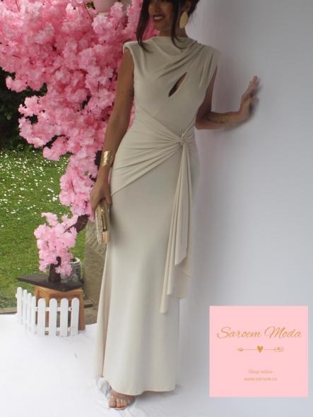 Vestido Nansa Beige [1]