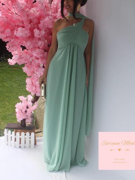 Vestido Liliya Verde Menta [1]