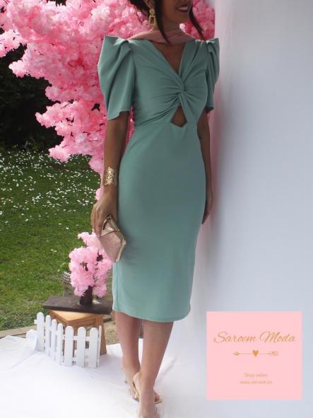 Vestido Daryna Verde Basil [2]