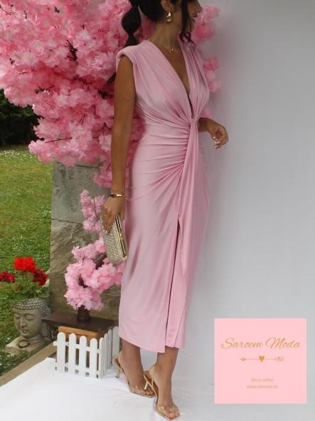 Vestido Damia Rosa Bebé Satinado [0]