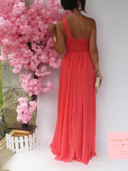 Vestido Grecia Coral [4]