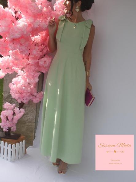 Vestido Matilde Verde Menta [2]