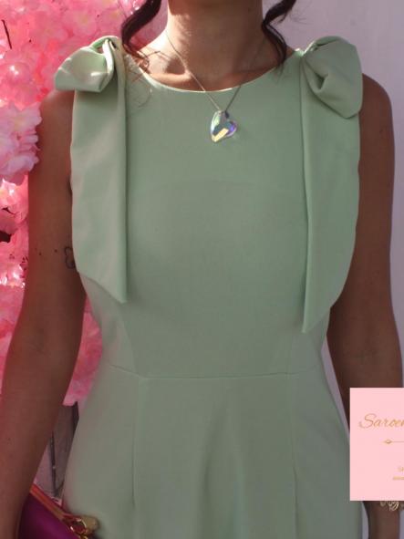 Vestido Matilde Verde Menta [4]