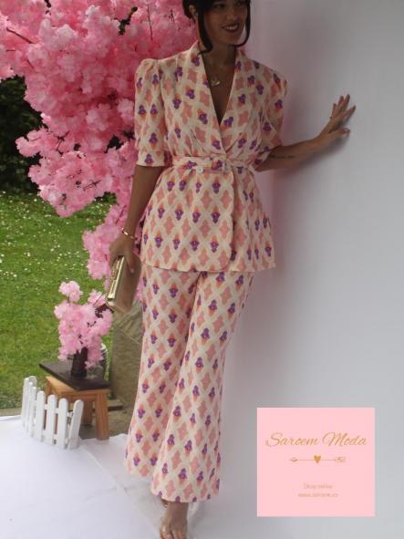Traje Salena Coral