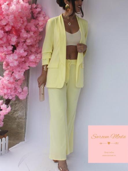 Traje Demi Amarillo