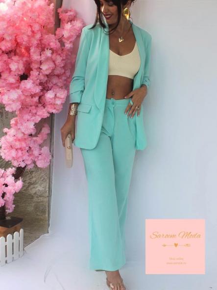 Traje Demi Verde Agua