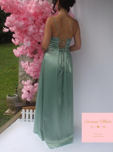 Vestido Imogen Verde Basil  [3]