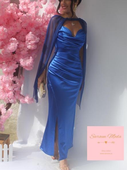 Vestido Aubrey Azul Eléctrico [1]