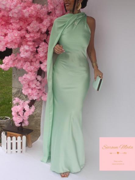 Vestido Pisueña Verde Menta [3]