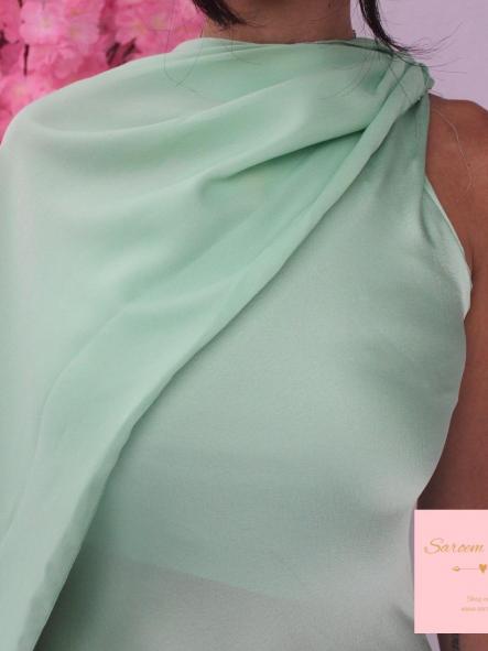 Vestido Pisueña Verde Menta [2]