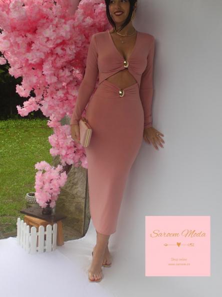 Vestido Alia Rosa Salmón [1]