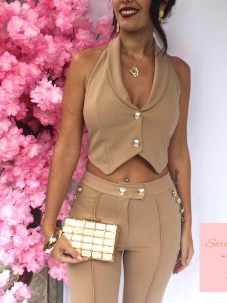 Bolso Fiesta Nacarado Beige [3]