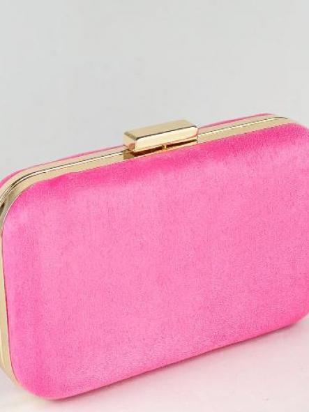 Bolso Fiesta Rosa Chicle Antelina