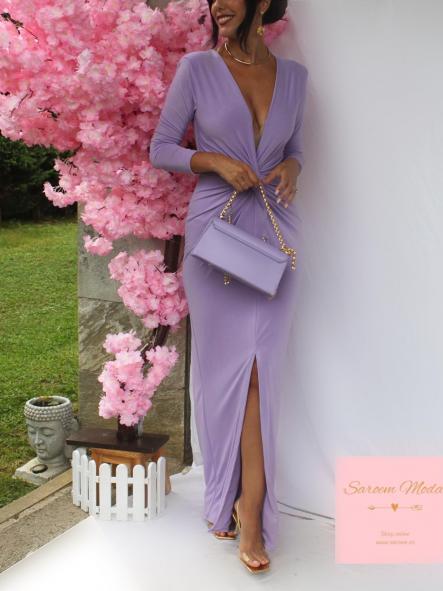 Vestido Nudo Lila [2]