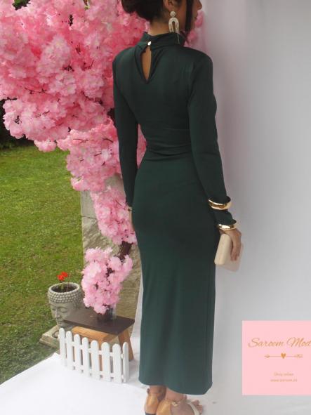 Vestido Nao Verde Botella [3]