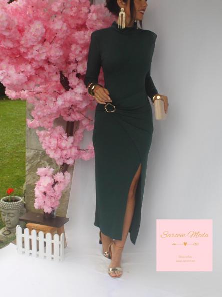 Vestido Nao Verde Botella [2]