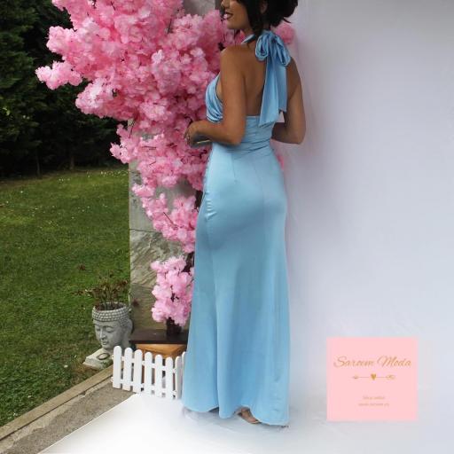 Vestido Chantal Azul Bebé [1]