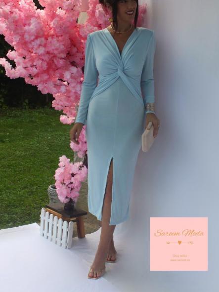 Vestido Camila Celeste [2]