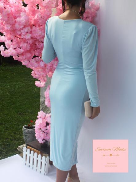 Vestido Camila Celeste [4]