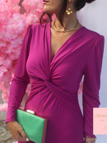 Vestido Camila Buganvilla [2]