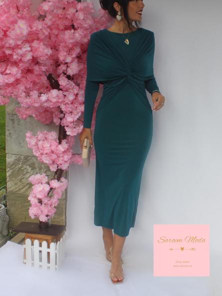 Vestido Sofía Petróleo