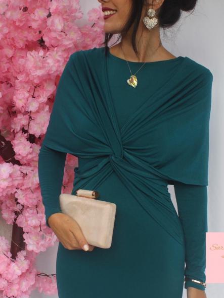 Vestido Sofía Petróleo [2]