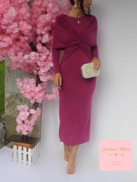 Vestido Sofía Buganvilla [1]